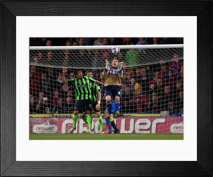 Framed Print : Brighton & Hove Albion vs. Crystal Palace: 2013 Play-Off Semifinal First Leg Framed Print : Brighton & Hove Albion vs. Crystal Palace: 2013 Play-Off Semifinal First Leg