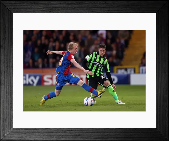 Framed Print : Brighton & Hove Albion vs. Crystal Palace: 2013 Play-Off Semifinal First Leg Framed Print : Brighton & Hove Albion vs. Crystal Palace: 2013 Play-Off Semifinal First Leg