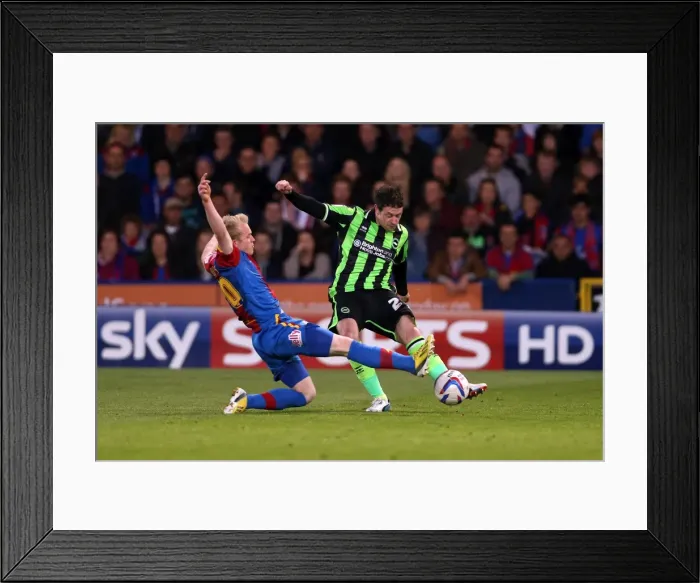 Framed Print : Brighton & Hove Albion vs. Crystal Palace: 2013 Play-Off Semifinal First Leg Framed Print : Brighton & Hove Albion vs. Crystal Palace: 2013 Play-Off Semifinal First Leg