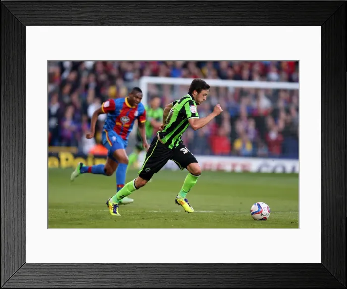 Framed Print : Brighton & Hove Albion vs. Crystal Palace: 2013 Play-Off Semifinal First Leg Framed Print : Brighton & Hove Albion vs. Crystal Palace: 2013 Play-Off Semifinal First Leg