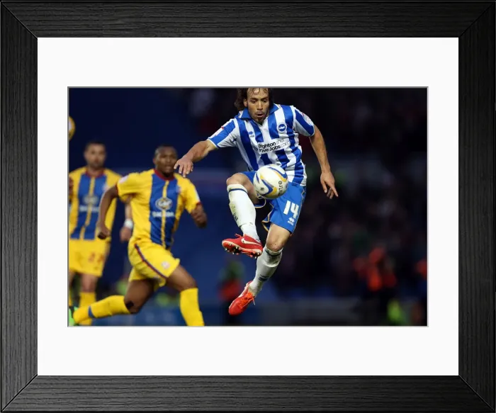Framed Print : Inigo Calderon's Championship Play-Off Battle: Brighton & Hove Albion vs. Crystal Palace (May 13, 2013) Framed Print : Inigo Calderon's Championship Play-Off Battle: Brighton & Hove Albion vs. Crystal Palace (May 13, 2013)