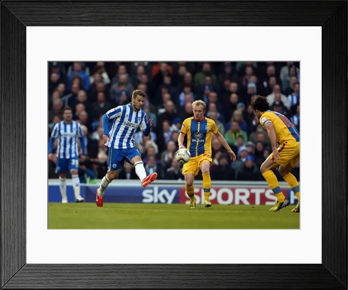 Framed Print : Brighton & Hove Albion vs. Crystal Palace: 2013 Play-Off Semifinal Second Leg Framed Print : Brighton & Hove Albion vs. Crystal Palace: 2013 Play-Off Semifinal Second Leg