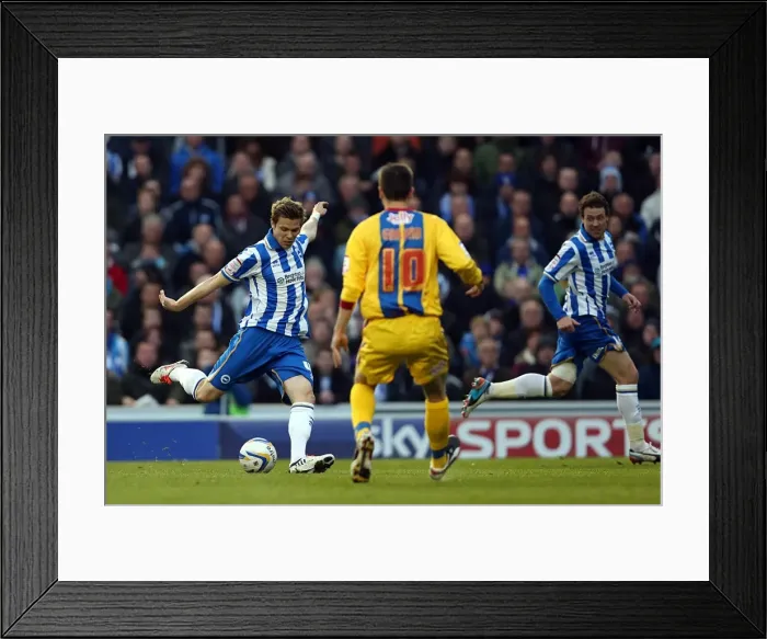 Framed Print : Brighton & Hove Albion vs. Crystal Palace: 2013 Play-Off Semifinal Second Leg