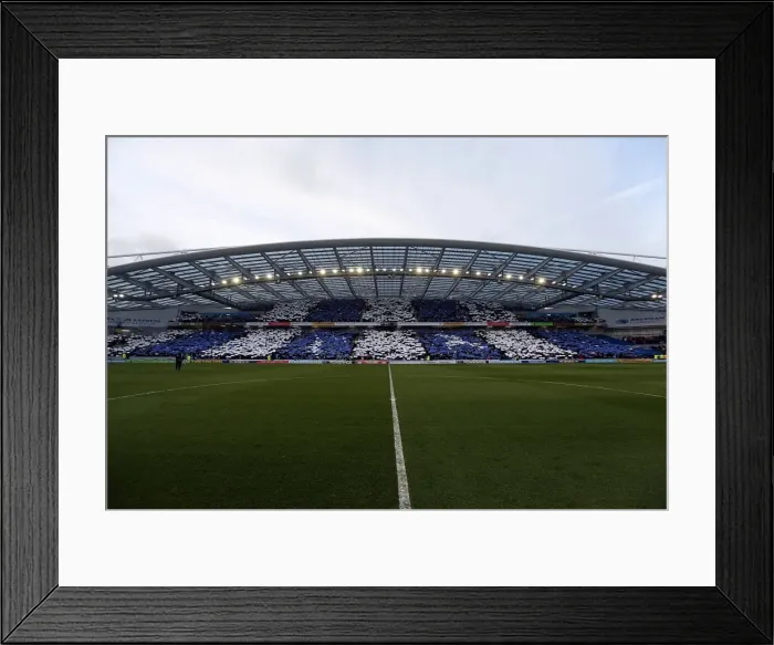 Framed Print : Brighton and Hove Albion v Sheffield Wednesday Sky Bet Championship, Play Off, Second