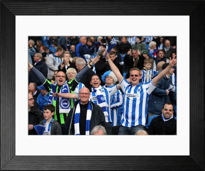 Framed Print : Brighton & Hove Albion vs. Crystal Palace: 2013 Play-Off Semifinal Second Leg Framed Print : Brighton & Hove Albion vs. Crystal Palace: 2013 Play-Off Semifinal Second Leg