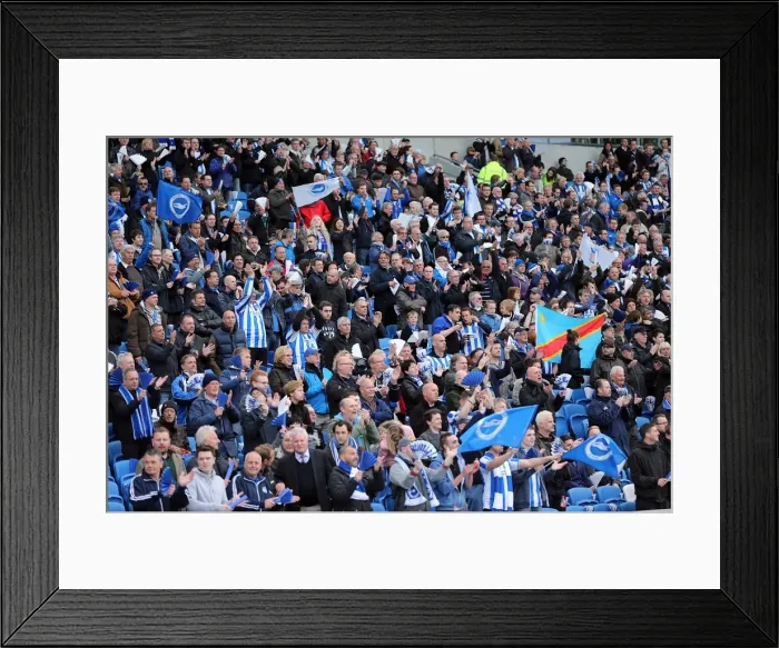 Framed Print : Brighton & Hove Albion vs. Crystal Palace: 2013 Play-Off Semifinal Second Leg Framed Print : Brighton & Hove Albion vs. Crystal Palace: 2013 Play-Off Semifinal Second Leg