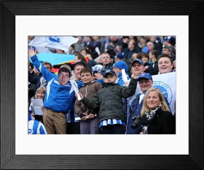 Framed Print : Brighton & Hove Albion vs. Crystal Palace: 2013 Play-Off Semifinal Second Leg Framed Print : Brighton & Hove Albion vs. Crystal Palace: 2013 Play-Off Semifinal Second Leg