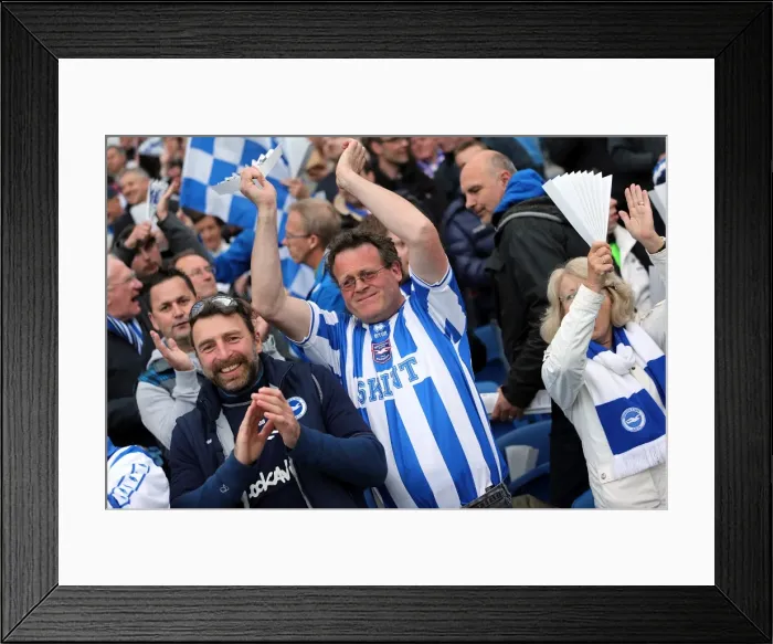 Framed Print : Brighton & Hove Albion vs. Crystal Palace: 2013 Play-Off Semifinal Second Leg Framed Print : Brighton & Hove Albion vs. Crystal Palace: 2013 Play-Off Semifinal Second Leg