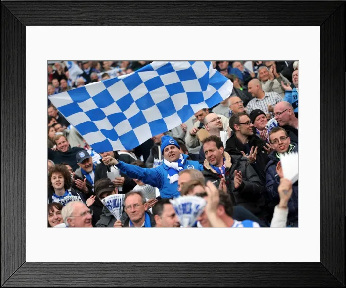 Framed Print : Brighton And Hove Albion Past Seasons: Season 2012-13: 2012-13 Home Games: Crystal Palace Play-Off 2nd Leg - 13-05-2013 Framed Print : Brighton And Hove Albion Past Seasons: Season 2012-13: 2012-13 Home Games: Crystal Palace Play-Off 2nd Leg - 13-05-2013