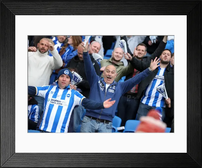 Framed Print : Brighton & Hove Albion vs. Crystal Palace: 2013 Play-Off Semifinal Second Leg Framed Print : Brighton & Hove Albion vs. Crystal Palace: 2013 Play-Off Semifinal Second Leg