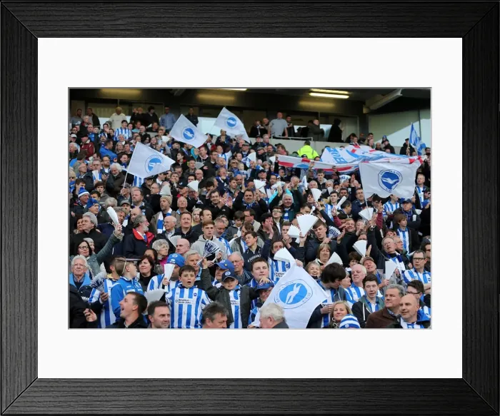 Framed Print : Brighton & Hove Albion vs. Crystal Palace: 2013 Play-Off Semifinal Second Leg Framed Print : Brighton & Hove Albion vs. Crystal Palace: 2013 Play-Off Semifinal Second Leg