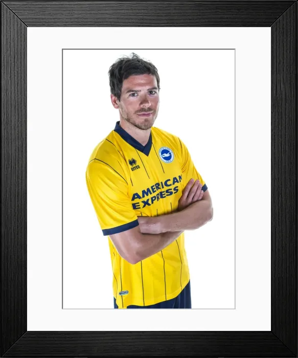 Framed Print : Gordon Greer: The Unyielding Icon of Brighton and Hove Albion FC Framed Print : Gordon Greer: The Unyielding Icon of Brighton and Hove Albion FC