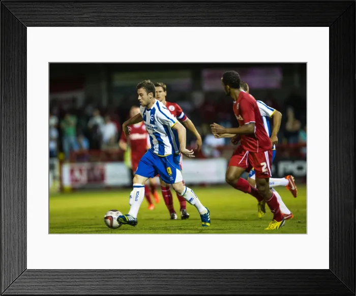Framed Print : Brighton & Hove Albion Pre-Season 2013-14: Clash Against Crawley Town (July 24) Framed Print : Brighton & Hove Albion Pre-Season 2013-14: Clash Against Crawley Town (July 24)