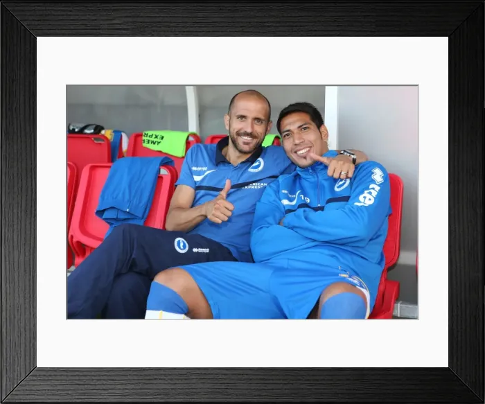 Framed Print : Brighton & Hove Albion Pre-Season 2013-14: Clash Against Crawley Town (July 24) Framed Print : Brighton & Hove Albion Pre-Season 2013-14: Clash Against Crawley Town (July 24)