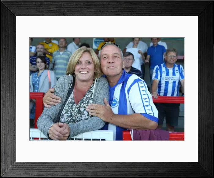 Framed Print : 2013-14 Brighton & Hove Albion Pre-Season: Clash Against Crawley Town (July 24)