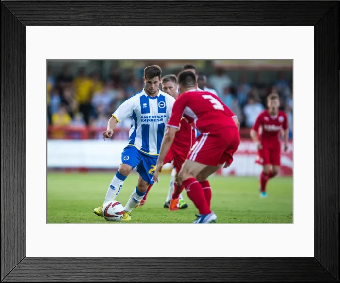 Framed Print : Brighton & Hove Albion Pre-Season 2013-14: Clash Against Crawley Town (July 24)