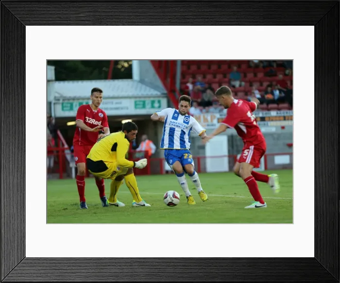 Framed Print : Brighton & Hove Albion vs Crawley Town: 2013 Pre-Season Clash Framed Print : Brighton & Hove Albion vs Crawley Town: 2013 Pre-Season Clash
