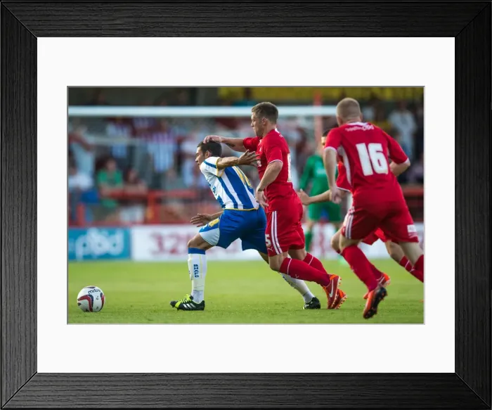 Framed Print : Brighton & Hove Albion Pre-Season 2013-14: Clash Against Crawley Town (July 24) Framed Print : Brighton & Hove Albion Pre-Season 2013-14: Clash Against Crawley Town (July 24)
