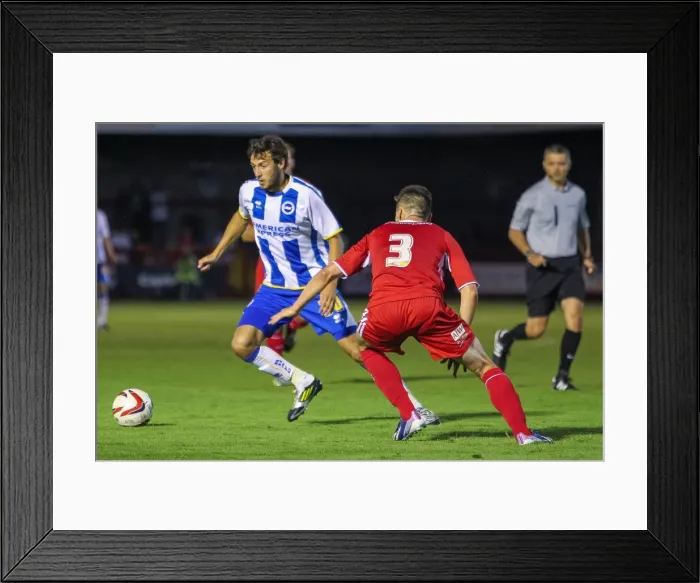Framed Print : Brighton & Hove Albion Pre-Season 2013-14: Clash with Crawley Town (July 24) Framed Print : Brighton & Hove Albion Pre-Season 2013-14: Clash with Crawley Town (July 24)