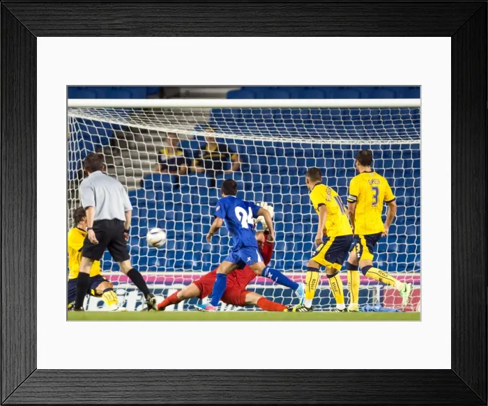 Framed Print : Jonathan Pereira Rodriguez Scores for Brighton & Hove Albion Against Villarreal (July 27, 2013) Framed Print : Jonathan Pereira Rodriguez Scores for Brighton & Hove Albion Against Villarreal (July 27, 2013)