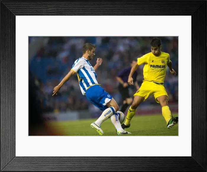 Framed Print : Brighton & Hove Albion vs Villarreal: Pre-Season Clash (July 27, 2013) Framed Print : Brighton & Hove Albion vs Villarreal: Pre-Season Clash (July 27, 2013)