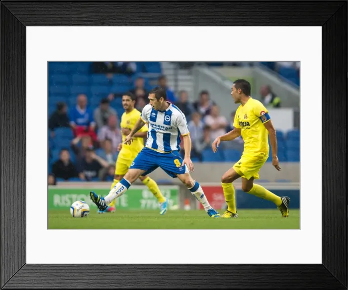 Framed Print : Brighton & Hove Albion vs Villarreal: Pre-Season Clash (27-07-2013) Framed Print : Brighton & Hove Albion vs Villarreal: Pre-Season Clash (27-07-2013)