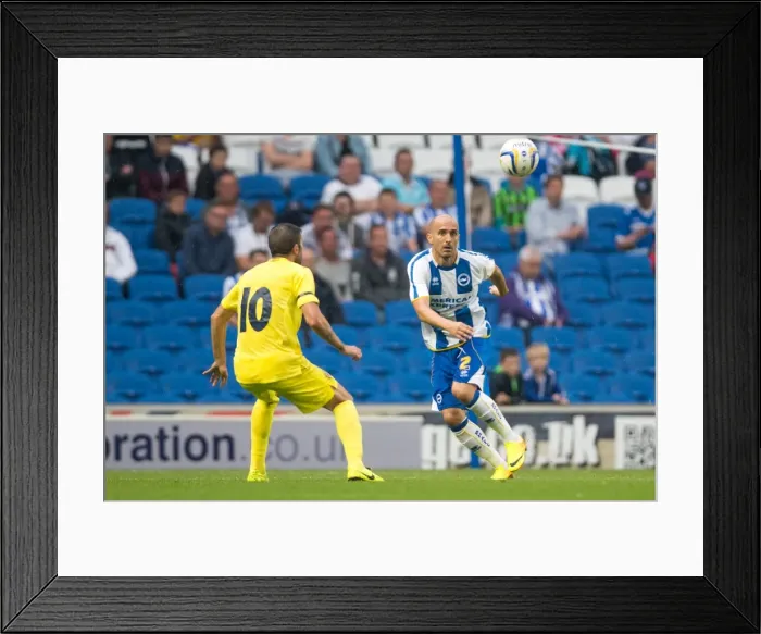 Framed Print : Brighton & Hove Albion vs. Villarreal: 2013 Pre-Season Clash Framed Print : Brighton & Hove Albion vs. Villarreal: 2013 Pre-Season Clash
