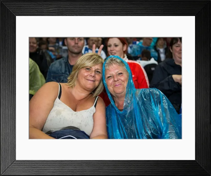 Framed Print : Brighton & Hove Albion vs Villarreal: Pre-Season Clash (July 27, 2013)