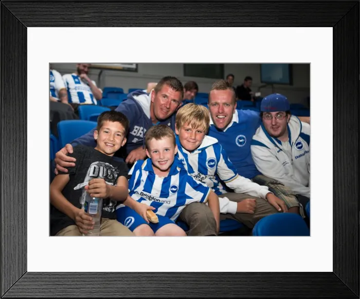 Framed Print : Brighton & Hove Albion vs Villarreal: Pre-Season Friendly (2013-14) Framed Print : Brighton & Hove Albion vs Villarreal: Pre-Season Friendly (2013-14)