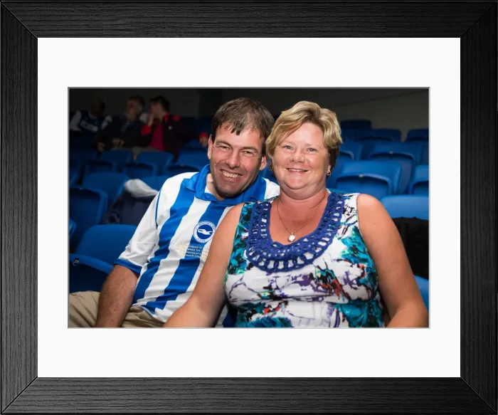 Framed Print : Brighton & Hove Albion vs Villarreal: Pre-Season Friendly (2013-14) Framed Print : Brighton & Hove Albion vs Villarreal: Pre-Season Friendly (2013-14)