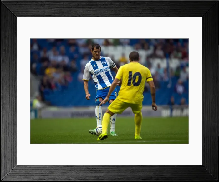 Framed Print : Brighton & Hove Albion vs Villarreal: Pre-Season Clash (July 27, 2013) Framed Print : Brighton & Hove Albion vs Villarreal: Pre-Season Clash (July 27, 2013)