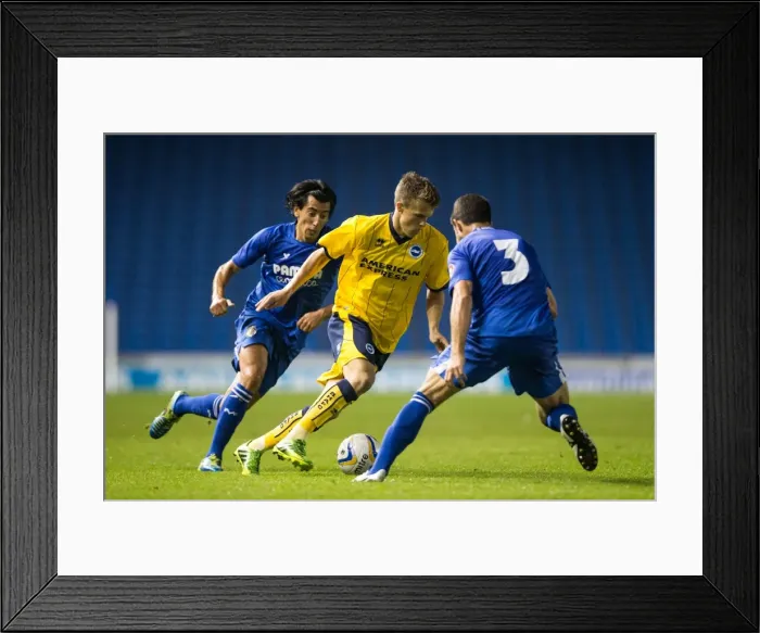 Framed Print : Brighton & Hove Albion vs Villarreal: 2013-14 Pre-Season Friendly Framed Print : Brighton & Hove Albion vs Villarreal: 2013-14 Pre-Season Friendly
