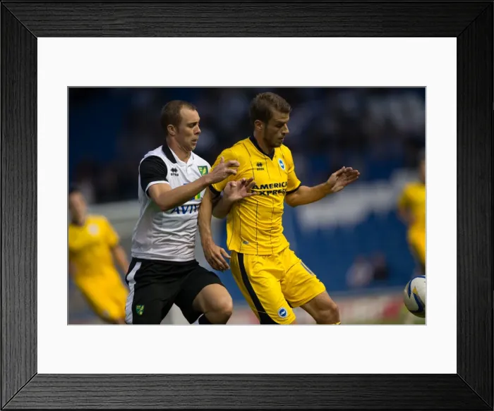 Framed Print : Brighton & Hove Albion vs Norwich City: Kickstarting the 2013-14 Season - Pre-season Clash (July 30, 2013) Framed Print : Brighton & Hove Albion vs Norwich City: Kickstarting the 2013-14 Season - Pre-season Clash (July 30, 2013)