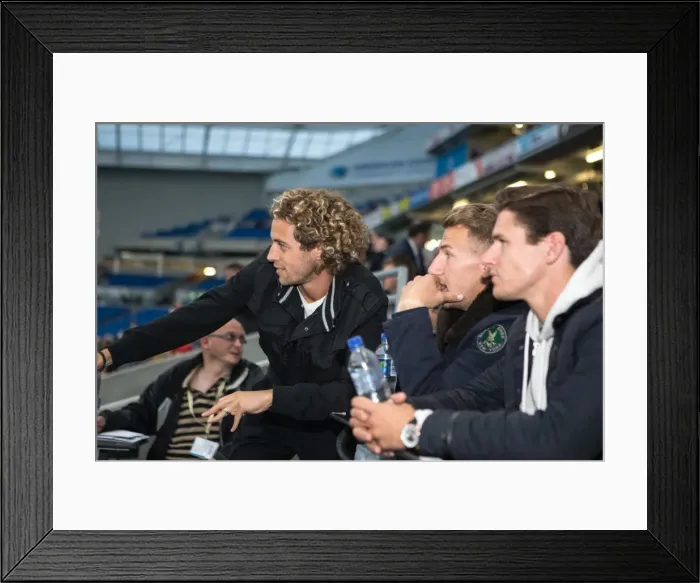 Framed Print : Brighton & Hove Albion vs Norwich City: Kickstarting the 2013-14 Season - Pre-Season Clash Framed Print : Brighton & Hove Albion vs Norwich City: Kickstarting the 2013-14 Season - Pre-Season Clash