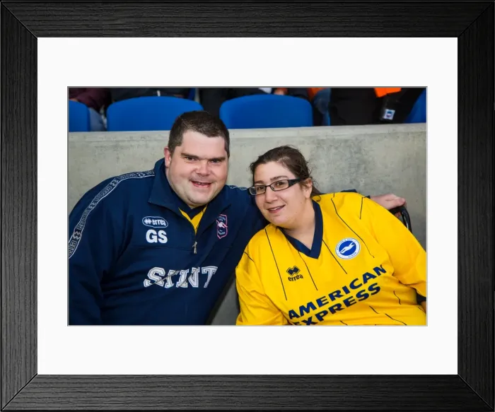 Framed Print : Brighton & Hove Albion vs Norwich City: Kick-off to the 2013-14 Season Framed Print : Brighton & Hove Albion vs Norwich City: Kick-off to the 2013-14 Season