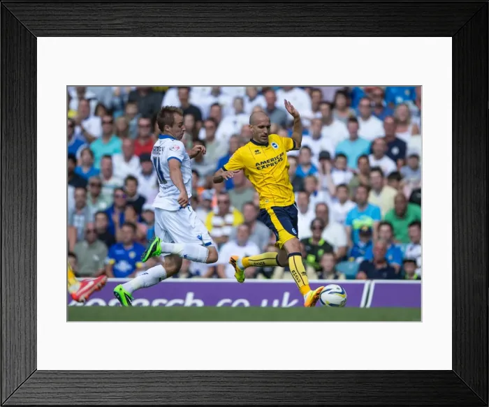 Framed Print : Brighton & Hove Albion vs. Leeds United: 2013-14 Away Game Framed Print : Brighton & Hove Albion vs. Leeds United: 2013-14 Away Game