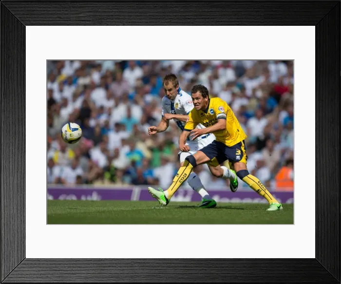 Framed Print : Brighton & Hove Albion vs. Leeds United: Away Game (August 2013) Framed Print : Brighton & Hove Albion vs. Leeds United: Away Game (August 2013)