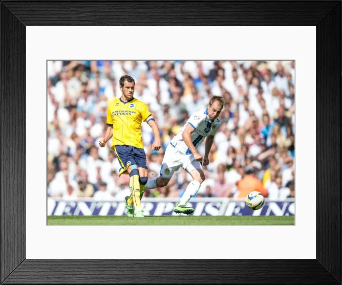 Framed Print : Brighton & Hove Albion vs. Leeds United: 2013-14 Season Away Game (03-08-2013) Framed Print : Brighton & Hove Albion vs. Leeds United: 2013-14 Season Away Game (03-08-2013)