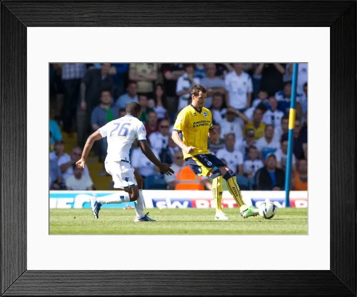 Framed Print : Brighton & Hove Albion vs. Leeds United: 2013-14 Away Game Framed Print : Brighton & Hove Albion vs. Leeds United: 2013-14 Away Game