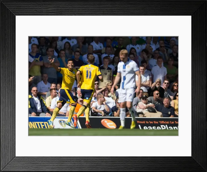 Framed Print : Leeds United vs. Brighton & Hove Albion: 2013-14 Season Away Game Framed Print : Leeds United vs. Brighton & Hove Albion: 2013-14 Season Away Game