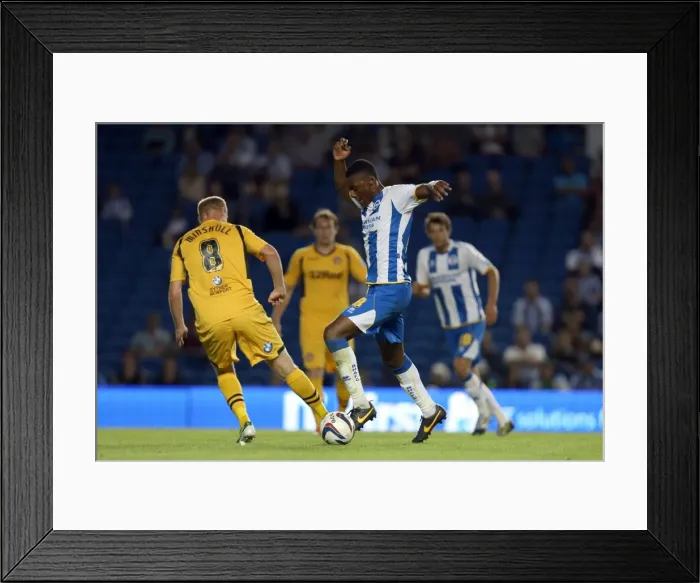 Framed Print : Brighton & Hove Albion vs Newport County AFC: 2013-14 Home Game Highlights (August 6, 2013) Framed Print : Brighton & Hove Albion vs Newport County AFC: 2013-14 Home Game Highlights (August 6, 2013)