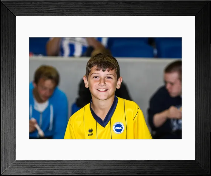 Framed Print : Brighton & Hove Albion vs Newport County AFC (August 6, 2013): 2013-14 Home Game Framed Print : Brighton & Hove Albion vs Newport County AFC (August 6, 2013): 2013-14 Home Game