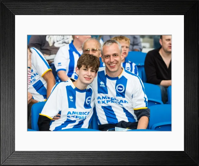 Framed Print : Brighton and Hove Albion FC: Electric Atmosphere at The Amex - 2013-14 Season (Newport County AFC Game) Framed Print : Brighton and Hove Albion FC: Electric Atmosphere at The Amex - 2013-14 Season (Newport County AFC Game)