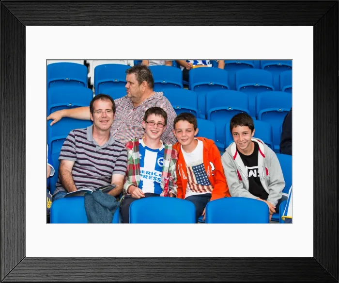Framed Print : Brighton & Hove Albion vs Newport County AFC (2013-14 Home Game) Framed Print : Brighton & Hove Albion vs Newport County AFC (2013-14 Home Game)