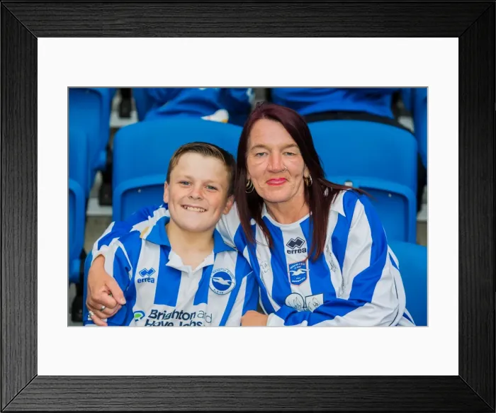 Framed Print : Brighton & Hove Albion vs Newport County AFC (2013-14): Home Game Highlights - 6th August 2013 Framed Print : Brighton & Hove Albion vs Newport County AFC (2013-14): Home Game Highlights - 6th August 2013