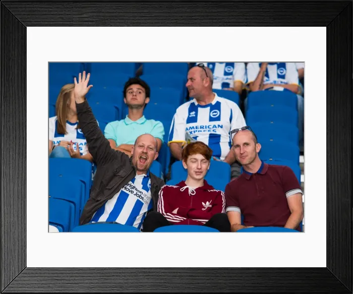 Framed Print : Brighton & Hove Albion vs Newport County AFC: 2013-14 Home Game Framed Print : Brighton & Hove Albion vs Newport County AFC: 2013-14 Home Game
