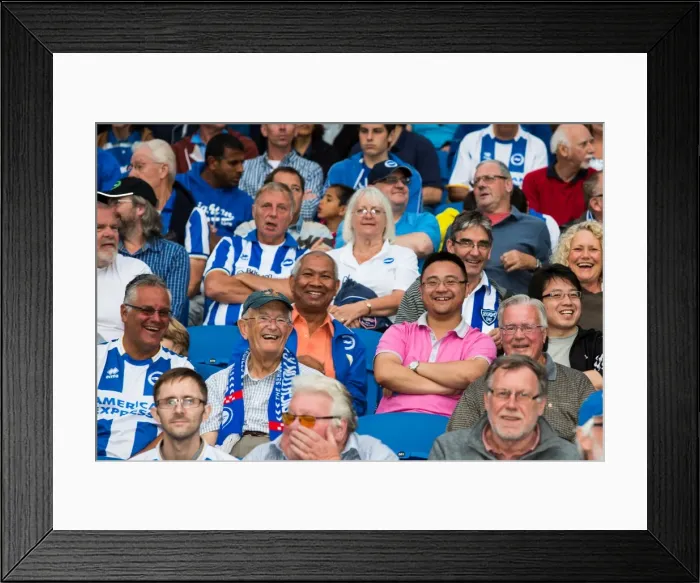 Framed Print : Brighton & Hove Albion vs Newport County AFC (2013-14 Home Game) Framed Print : Brighton & Hove Albion vs Newport County AFC (2013-14 Home Game)