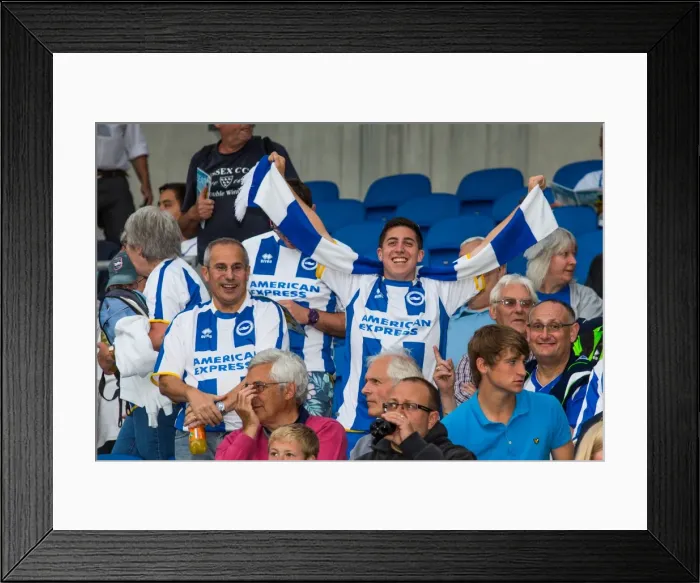 Framed Print : Brighton & Hove Albion vs Newport County AFC (2013-14 Home Game) Framed Print : Brighton & Hove Albion vs Newport County AFC (2013-14 Home Game)