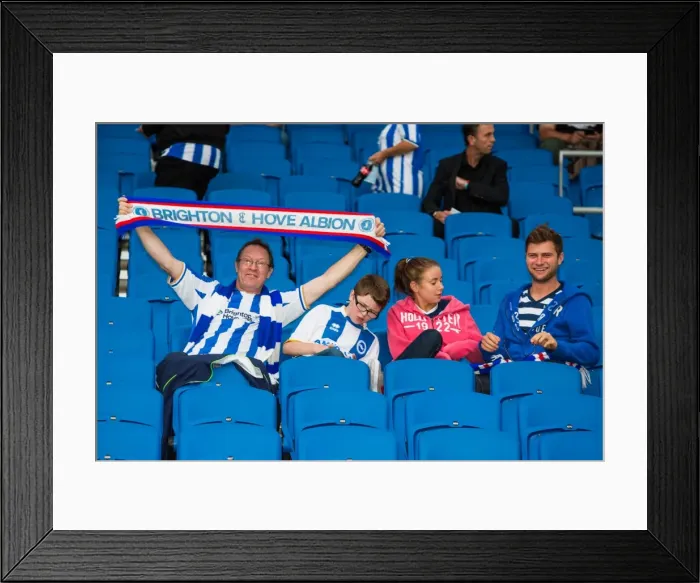 Framed Print : Brighton & Hove Albion vs Newport County AFC (2013-14): Home Game Highlights - 6th August 2013 Framed Print : Brighton & Hove Albion vs Newport County AFC (2013-14): Home Game Highlights - 6th August 2013