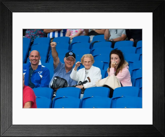Framed Print : Brighton & Hove Albion vs Newport County AFC: 2013-14 Home Game Highlights (August 6, 2013) Framed Print : Brighton & Hove Albion vs Newport County AFC: 2013-14 Home Game Highlights (August 6, 2013)